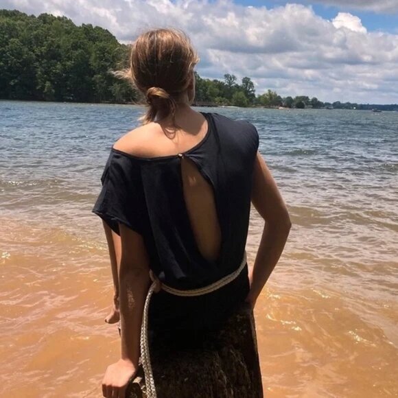 NEW FREE PEOPLE ICE CREAM ROMPER, GREEN, XSMALL - Picture 2 of 8